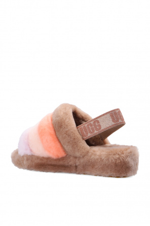 Pantofi UGG W Classic Ultra Mini 1116109 Sha Multicolour Fluff